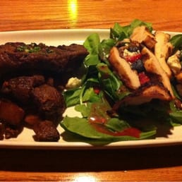 Take Two: 4 oz blackened sirloin and seasonal berry salad