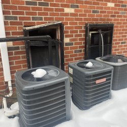 Green Valley Apartments - Air conditioning vents on the side of the apartment buildings. Super Unattractive