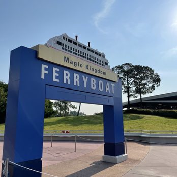 Ferry Boat - Magic Kingdom - Entrance - Amusement Parks Near Me - Orlando, Florida