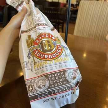 Boudin SF - 1 lb sourdough long (free monthly sourdough) - Bakeries Near Me - Sunnyvale, California Boudin SF - 1 lb sourdough long (free monthly sourdough) - Bakeries Near Me - Sunnyvale, California