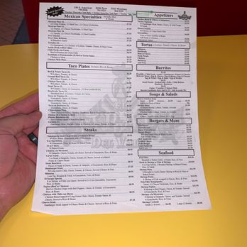 El Sarape Del Valle - Menu - Mexican Near Me - El Paso, Texas El Sarape Del Valle - Menu - Mexican Near Me - El Paso, Texas