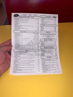 Menu photo 4 El Sarape Del Valle El Paso, TX Menu photo 4 El Sarape Del Valle El Paso, TX