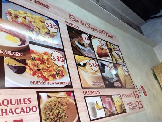 Menu photo 2 Con la Sazón de Mamá Nueva España, NLE