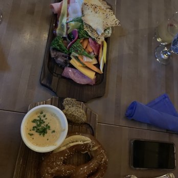 Ship Tavern - Soft Pretzel and cheese board - American Near Me - Denver, Colorado Ship Tavern - Soft Pretzel and cheese board - American Near Me - Denver, Colorado
