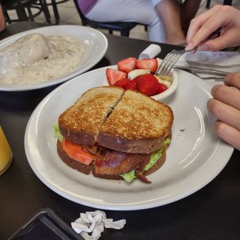 Royal Biscuit - Avocado sandwich with fruit as a side. - American Near Me - Blue Springs, Missouri Royal Biscuit - Avocado sandwich with fruit as a side. - American Near Me - Blue Springs, Missouri