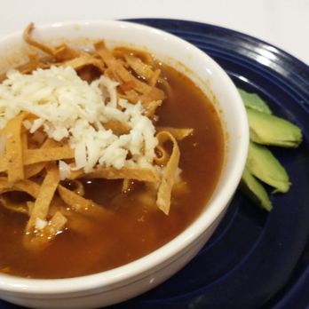 Los Tios Westheimer - Tortilla soup hard to eat the melted cheese - Mexican Near Me - Houston, Texas Los Tios Westheimer - Tortilla soup hard to eat the melted cheese - Mexican Near Me - Houston, Texas