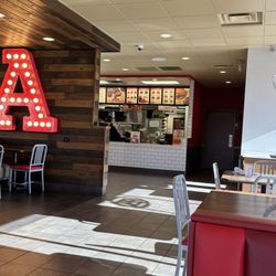 Arby's - Inside the updated restaurant