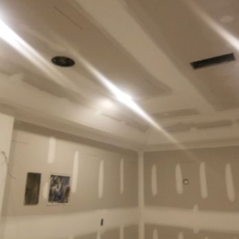 Drywall Kingz - Walls and ceiling of basement renovation. - Drywall Installation & Repair Near Me Drywall Kingz - Walls and ceiling of basement renovation. - Drywall Installation & Repair Near Me