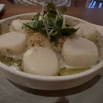 Indigenous Restaurant - Baked scallops - New American Near Me - Sarasota, Florida