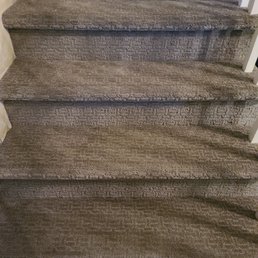 Carpet on the stairs