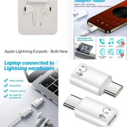 Millennium Mobile Wireless - Authentic Apple Lightning Earpods New $25.00 https://ebay.us/m/eoraja