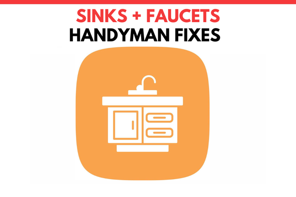 Sinks + Faucets & All General Handyman Fixes - Handyman General Handyman Installations TV Mounting Kitchen Sinks Faucets Lighting Recessed Lighting Seattle Bellevue Cabinets Installs Sinks + Faucets & All General Handyman Fixes - Handyman General Handyman Installations TV Mounting Kitchen Sinks Faucets Lighting Recessed Lighting Seattle Bellevue Cabinets Installs