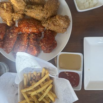 Swan's Korean Fried Chicken - Soy Garlic and Mild& Spicy wings & Fries - Chicken Wings Near Me - Burlington, Washington Swan's Korean Fried Chicken - Soy Garlic and Mild& Spicy wings & Fries - Chicken Wings Near Me - Burlington, Washington