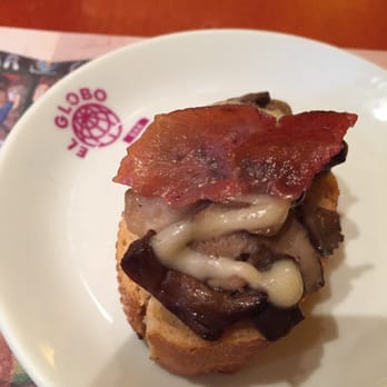El Globo - Mushroom and ham - Basque Near Me - Bilbao, BI