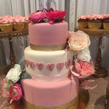 Bake My Day - Sweet 16 Cake - Custom Cakes Near Me - Long Beach, California