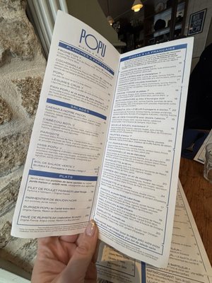 Menu photo 1 Popu Paris, 01