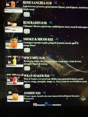 Menu photo 6 Charm Bar & Restaurant Brooklyn, NY