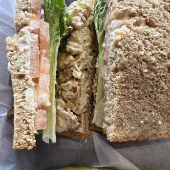 Great Harvest Bread - Heidi's chicken salad on Dakota bread - Bakeries Near Me - Katy, Texas Great Harvest Bread - Heidi's chicken salad on Dakota bread - Bakeries Near Me - Katy, Texas