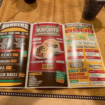 Burgrito's - Menu - Burgers Near Me - Bethpage, New York
