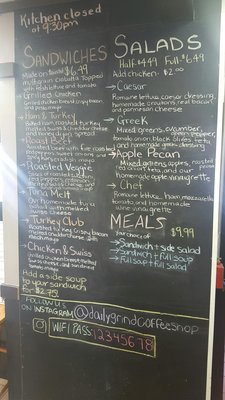 Menu photo 4 Daily Grind Coffee Winnipeg, MB