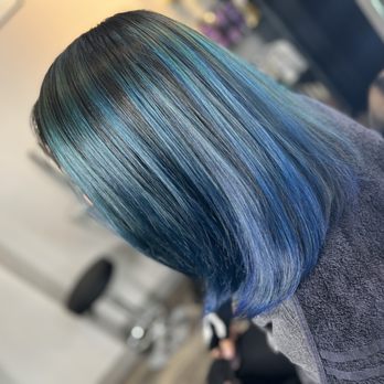 Bee Beautiful - Blue Hair - Eyebrow Services Near Me - Houston, Texas Bee Beautiful - Blue Hair - Eyebrow Services Near Me - Houston, Texas