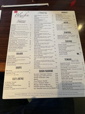 Menu photo 5 Bluefin Sushi & Thai Grill Boca Raton, FL Menu photo 5 Bluefin Sushi & Thai Grill Boca Raton, FL