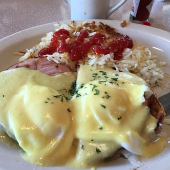 Spires Restaurant - Eggs Benediction at Spires Restaurant in Ontario, CA - American Near Me - Ontario, California