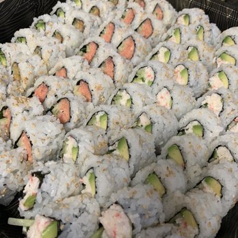 Sushi Friend - California roll, spicy yellowtail, spicy tuna, and salmon avocado roll. - Sushi Bars Near Me - Phoenix, Arizona Sushi Friend - California roll, spicy yellowtail, spicy tuna, and salmon avocado roll. - Sushi Bars Near Me - Phoenix, Arizona