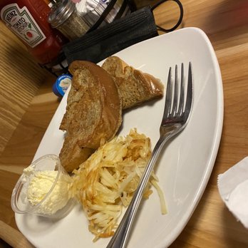 Bubba's Breakfast & BBQ - Kids French toast and a side of hash browns - Barbeque Near Me - Jackson, Wyoming Bubba's Breakfast & BBQ - Kids French toast and a side of hash browns - Barbeque Near Me - Jackson, Wyoming