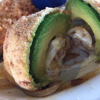 MasFajitas Mexican Restaurant - Killeen - Inside the stuffed avocado - Tex-Mex Near Me - Killeen, Texas