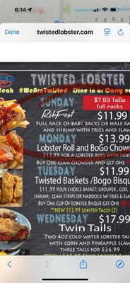 Twisted Lobster by null