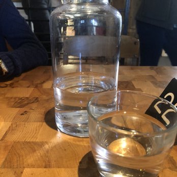 Commonwealth Cafe - Little water glasses they give you - Coffee & Tea Near Me - Birmingham, Michigan