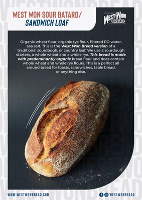 WEST WON BREAD by null