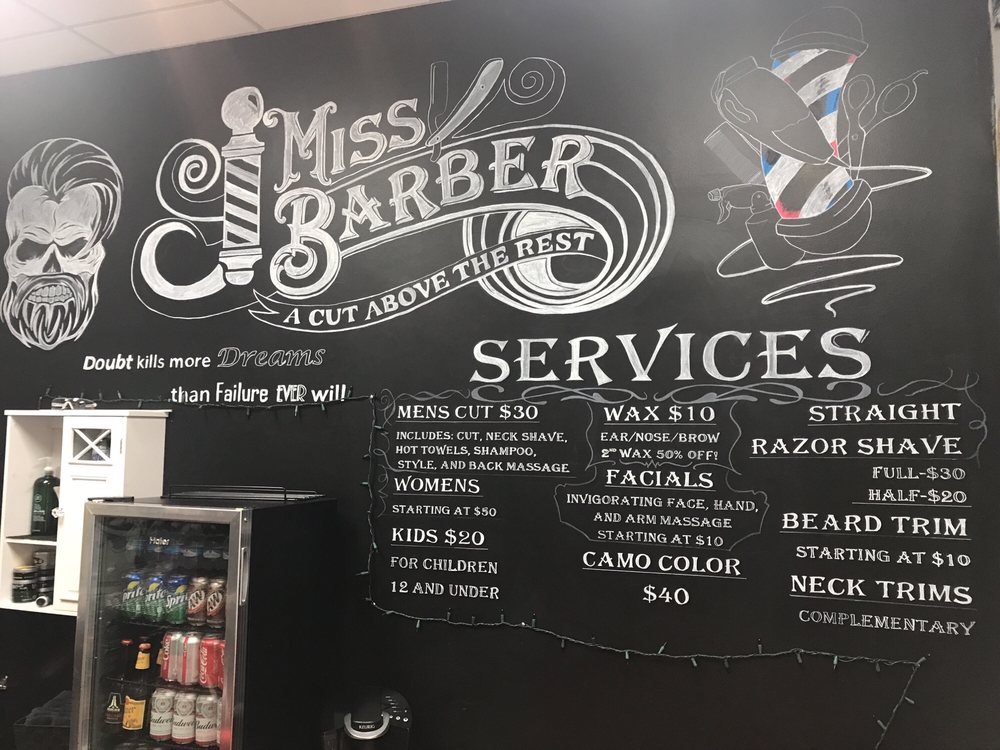 Miss Barber Logo