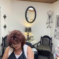 Petunia's Place - Petunia herself, at work