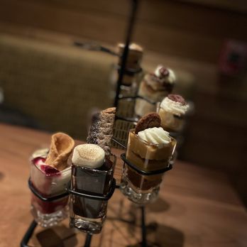 Seasons 52 - a display of desserts and pastries - Seafood Near Me - Buford, Georgia