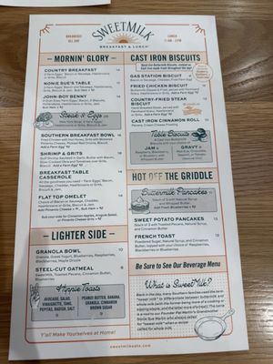 Menu photo 2 Sweetmilk Bowling Green, KY