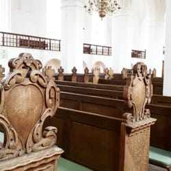 Maribo Domkirke - Gavle på bænkerader