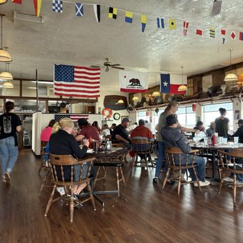 Chart Room Restaurant - Interior view - super Cali coastal vibes. - Seafood Near Me - Crescent City, California Chart Room Restaurant - Interior view - super Cali coastal vibes. - Seafood Near Me - Crescent City, California