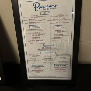 Panorama Bar & Grill - Page 2 of the menu - Cocktail Bars Near Me - San Diego, California