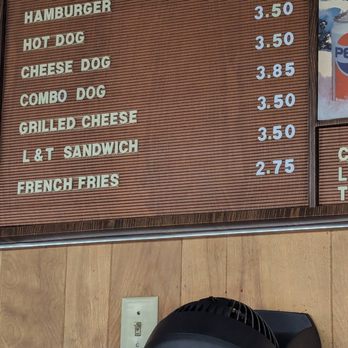 Johnson's Drive In Restaurant - Main menu, Oct 2024 - Burgers Near Me - Siler City, North Carolina