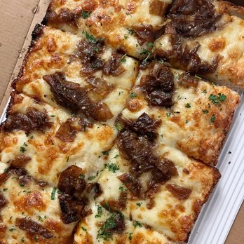Good Old Days Pizza - French onion square pie - Pizza Near Me - Newtown, Connecticut Good Old Days Pizza - French onion square pie - Pizza Near Me - Newtown, Connecticut