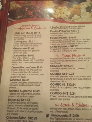 Menu photo 5 Delicias Cafe Las Cruces, NM