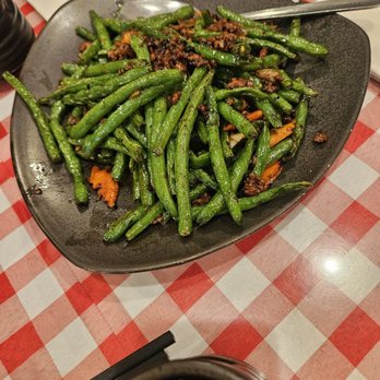 Yummy Noodle House 粥麵之家 - String beans with minced pork - Noodles Near Me - Bayside, New York