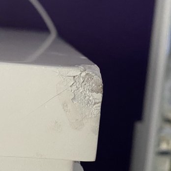 Adams Furniture - And this is supposed to be bran new furniture! I payed 2900 for this damaged bedroom set! - Furniture Stores Near Me - Everett, Massachusetts