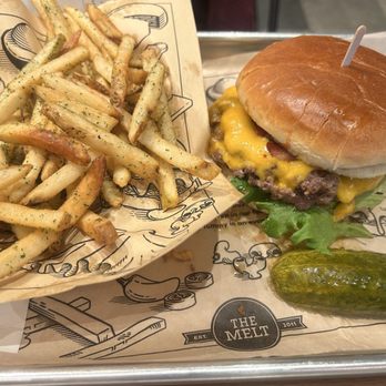 Elite Experience: The Melt - BBQ Bacon Melt Burger Fries - Yelp Events Near Me - Brea, California