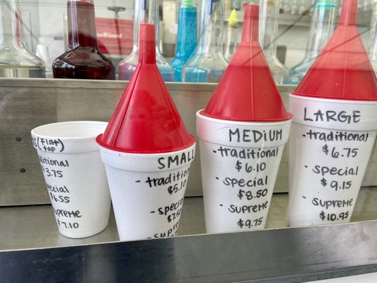 Sno-La Snowballs by null