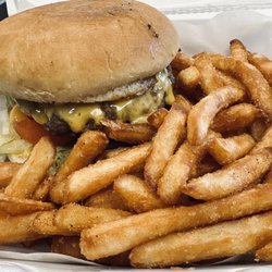 Food City - Cheeseburger basket