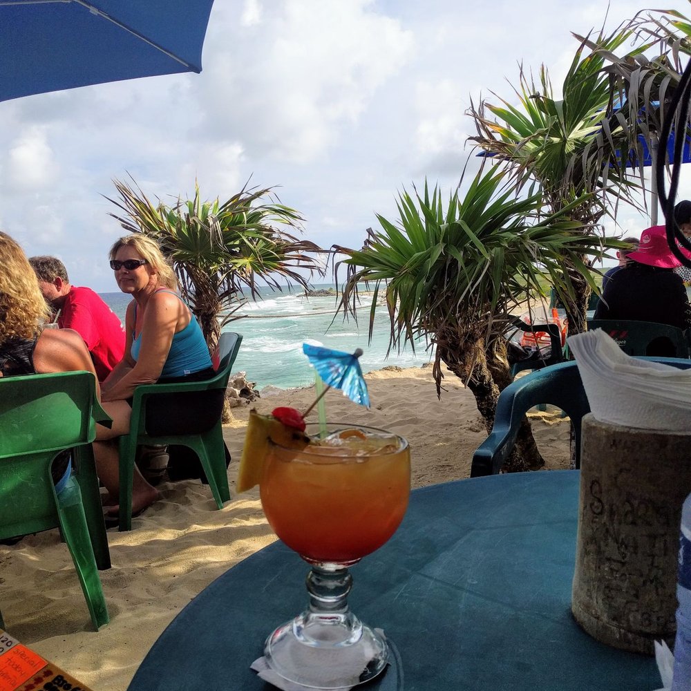 Coconuts Bar & Grill - Outdoor seating area - Bars Near Me - Cozumel, ROO Coconuts Bar & Grill - Outdoor seating area - Bars Near Me - Cozumel, ROO
