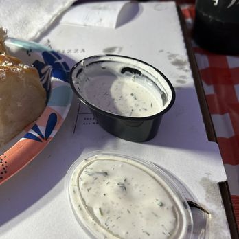 Truly Pizza - Cups of ranch big enough for dipping - Pizza Near Me - Dana Point, California Truly Pizza - Cups of ranch big enough for dipping - Pizza Near Me - Dana Point, California
